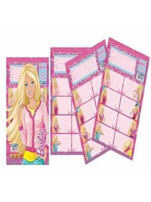 Gıpta Barbie Okul Etiketi 3 Lü 5460