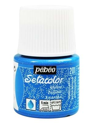 Pebeo Setacolor Parıltılı Kumaş Boyası 45 Ml No:201