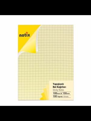 Notix 100x150 Mm 100\4 Pastel Yapışkanlı Kağıt M.renkler N-pk-100150