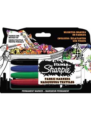 Sharpie Stained Tekstil Markör 4"lü Bls S0962141