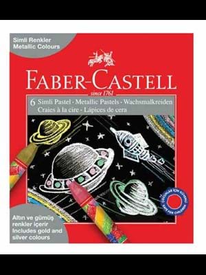 Faber Castell Simli Pastel Boya 6 Renk 125406