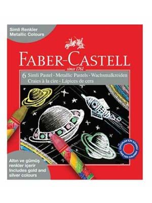 Faber Castell Simli Pastel Boya 6 Renk 125406