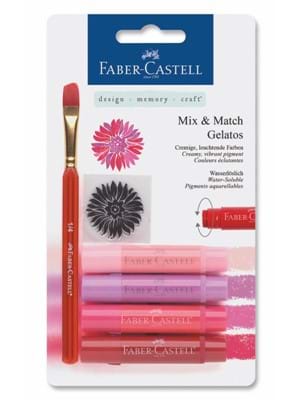 Faber Castell Gelato Mum Boya Kırmızı Tonlar 4 Renk 121802