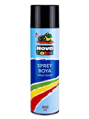 Nova Color 200 Ml Sprey Boya Siyah Nc-805