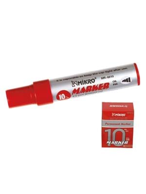 Mikro 6010 Jumbo Marker Kalem Kırmızı