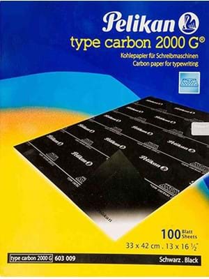 Pelikan 2000 G Type Karbon Kağıdı Siyah