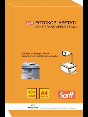 Sarff A3 Fotokopi ve Laser Asetat 15330090