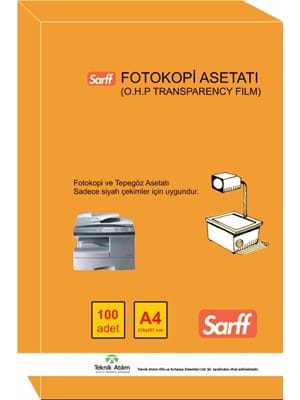 Sarff A3 Fotokopi ve Laser Asetat 15330090