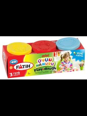 Fatih Oyun Hamuru Mini 3 Renk 500730