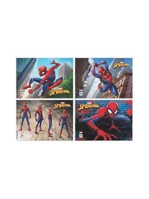 Keskin Color Spiderman 25x35 Cm Spiralli Resim Defteri 15 Yp