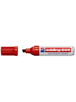 Edding Permanent Markör Kalem E-500 Kırmızı