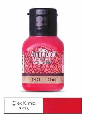 Artdeco 25 Ml Akrilik Boya Çilek Kırmızı 70a-3675