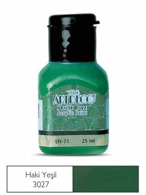Artdeco 25 Ml Akrilik Boya Haki Yeşil 70a-3027