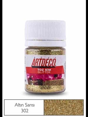 Artdeco 25 Gr Glitter Toz Sim Altın Sarısı 302