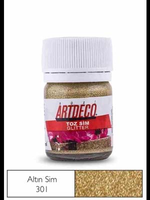 Artdeco 25 Gr Glitter Tutkallı Toz Sim Altın (gold) 301