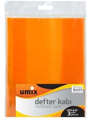 Umix A4 Defter Kabı Sarı 3 Lü U1914-b