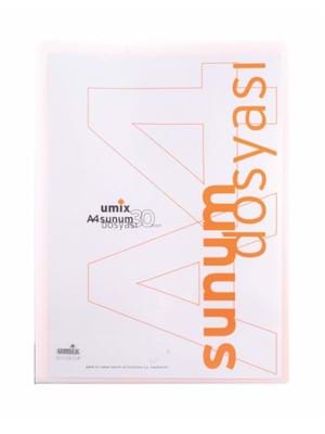 Umix A4 Standart Sunum Dosya 30"lu M.renkler1103p