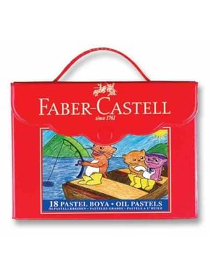 Faber Castell Çantalı Pastel Boya 18 Li 125118\125119