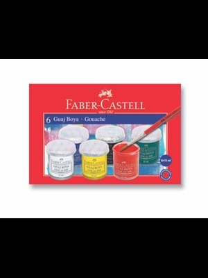 Faber Castell Red Guaj Boya 6 Lı 160400