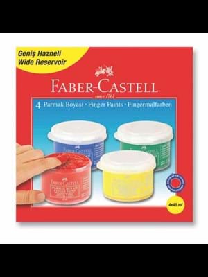 Faber Castell 45 Ml Parmak Boyası 4 Renk 160412