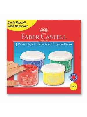 Faber Castell 45 Ml Parmak Boyası 4 Renk 160412