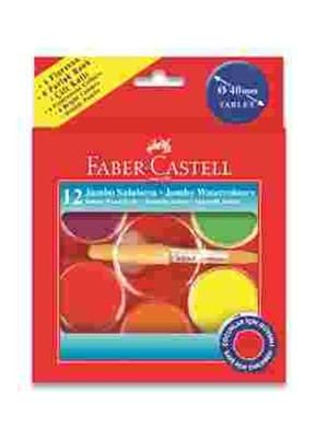 Faber Castell Ufo Suluboya Jumbo 12 Renk 125015