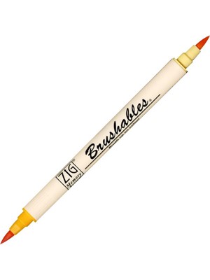 Zig Ms-7700 Brushables Çift Uçlu Grafik (boyama)kalemi 052 Aprıcot