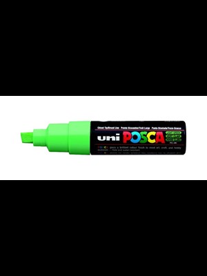 Uni Posca 8.0 Su Bazlı Poster Markörü Lıght Green Pc-8k