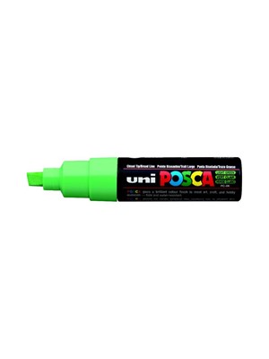 Uni Posca 8.0 Su Bazlı Poster Markörü Lıght Green Pc-8k