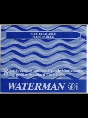 Waterman Kartuş 8"li Mavi S0110860