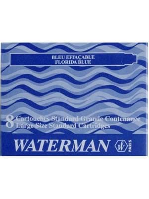 Waterman Kartuş 8"li Mavi S0110860