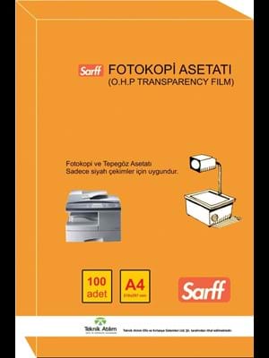 Sarff A4 Fotokopi ve Laser Asetatı 15330089