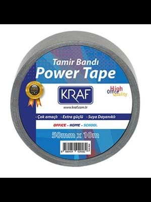 Kraf 50x10m Power Tape Çok Amaçlı Tamir Bandı 5010g