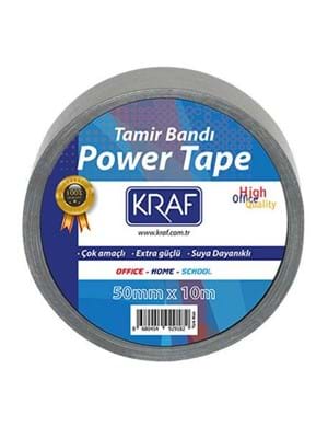Kraf 50x10m Power Tape Çok Amaçlı Tamir Bandı 5010g