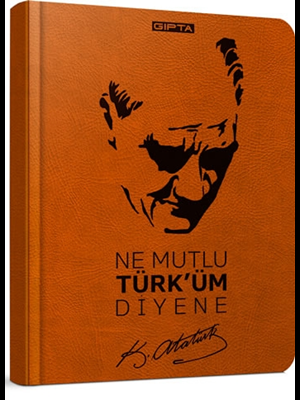 Gıpta Atatürk 9x14 120\1 İp.dikişli Sert Kapak Defter 2600000-2011