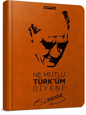 Gıpta Atatürk 9x14 120\1 İp.dikişli Sert Kapak Defter 2600000-2011