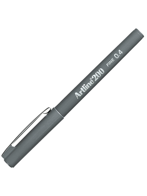 Artline 200n Fıne Keçe Uçlu Yazı Kalemi 0.4 Mm Grey Lv-a-ek-200n