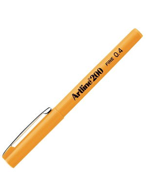 Artline 200n Fıne Keçe Uçlu Yazı Kalemi 0.4 Mm Yellow Lv-a-ek-200n