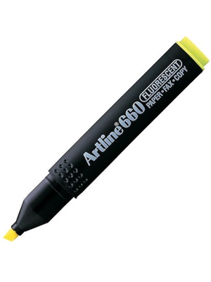 Artline Kesik Uç Fosforlu Kalem Neon Sarı Ek-660n
