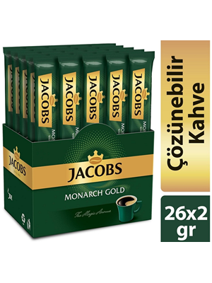 Jacobs Monarch Gold 2 Gr Granül Kahve