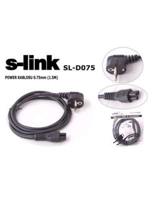 S-link Sl-d075 1.5mt 0.75 Mm Lüks Notebook Power Kablo