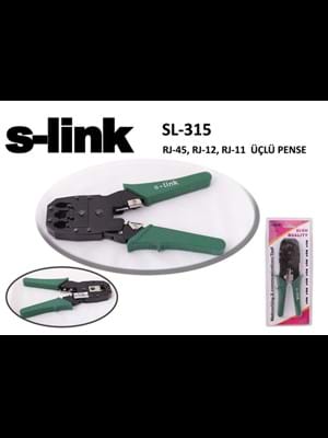 S-lınk Sl-315 Network Ayarlı Pense Rj45-rj11-rj12
