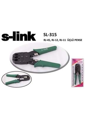 S-lınk Sl-315 Network Ayarlı Pense Rj45-rj11-rj12