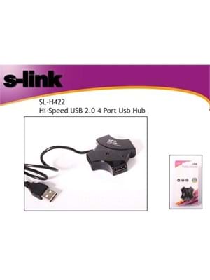 S-lınk Sl-h422 4 Port Usb 2.0 Hub