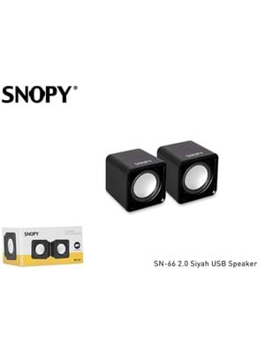 Snopy Sn-66 Usb Mini Speaker Siyah