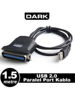 Dark Usb To Paralel Port Dönüştürücü Kablo
