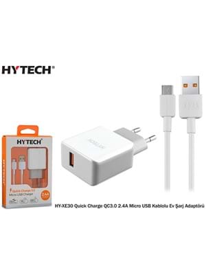 Hytech Hy-xe30 Quıck Charge Qc3.0 2.4a Mıcro Usb Kablo Adaptör