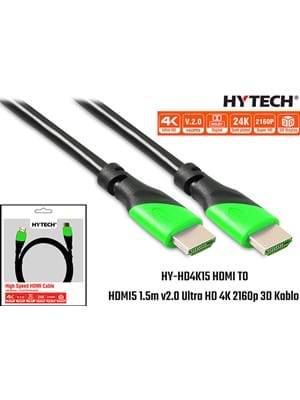 Hytech Hy-hd4k15 Hdmı To Hdmı 15 Metre V2.0 Kablo