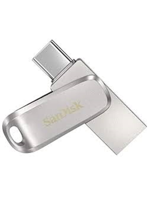 Sandisk 64 Gb Sdddc4-064 Ultra Dual Drıve Luxe Usb-type-c Flash Bellek