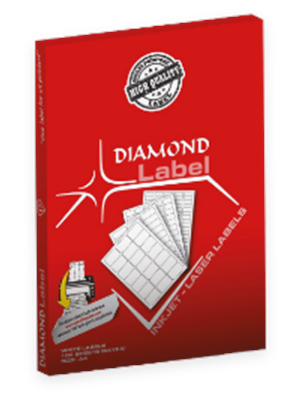 Diamond Label 105x37.125 Mm Laser Etiket 100"lü Dm-1105